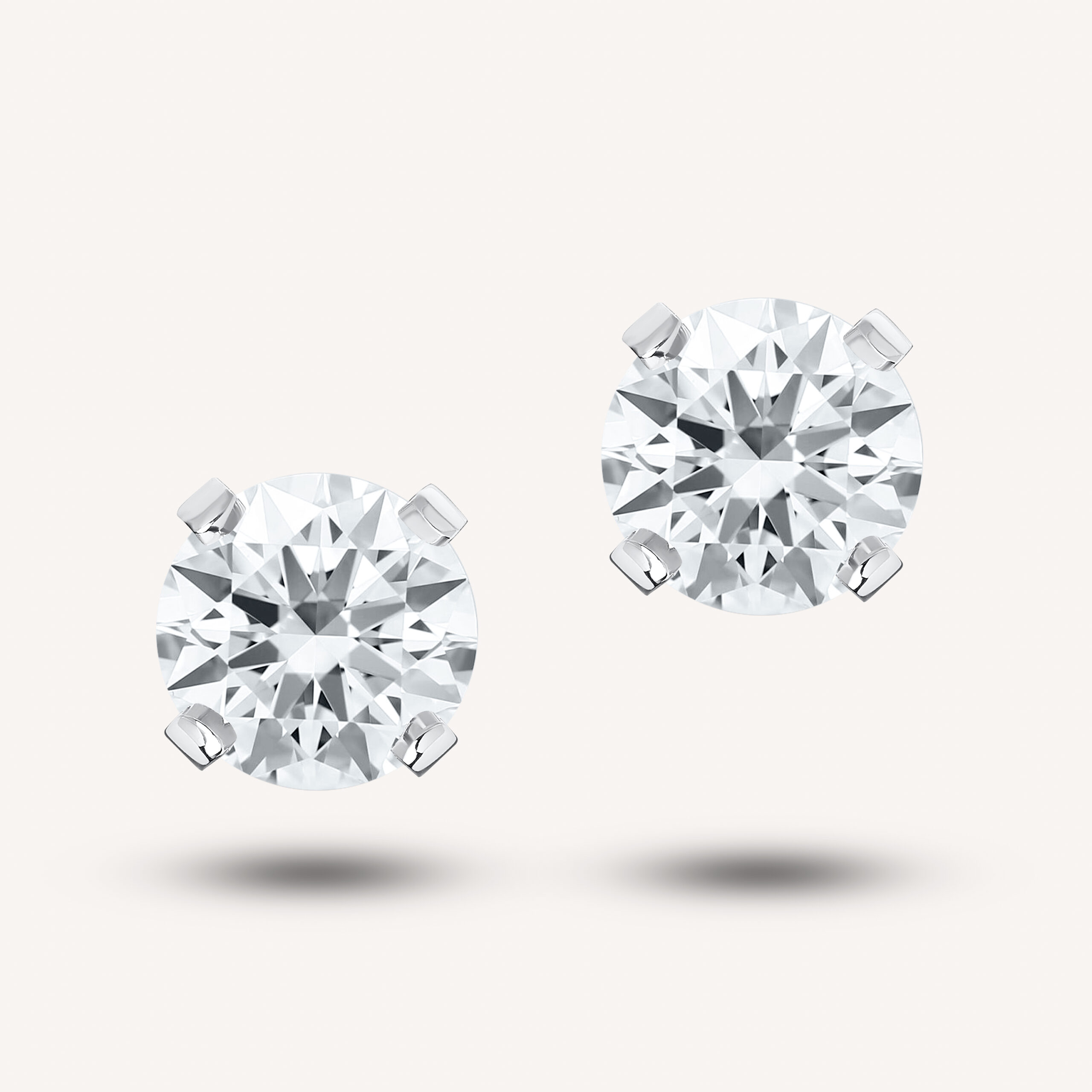 Сережки по 1ct