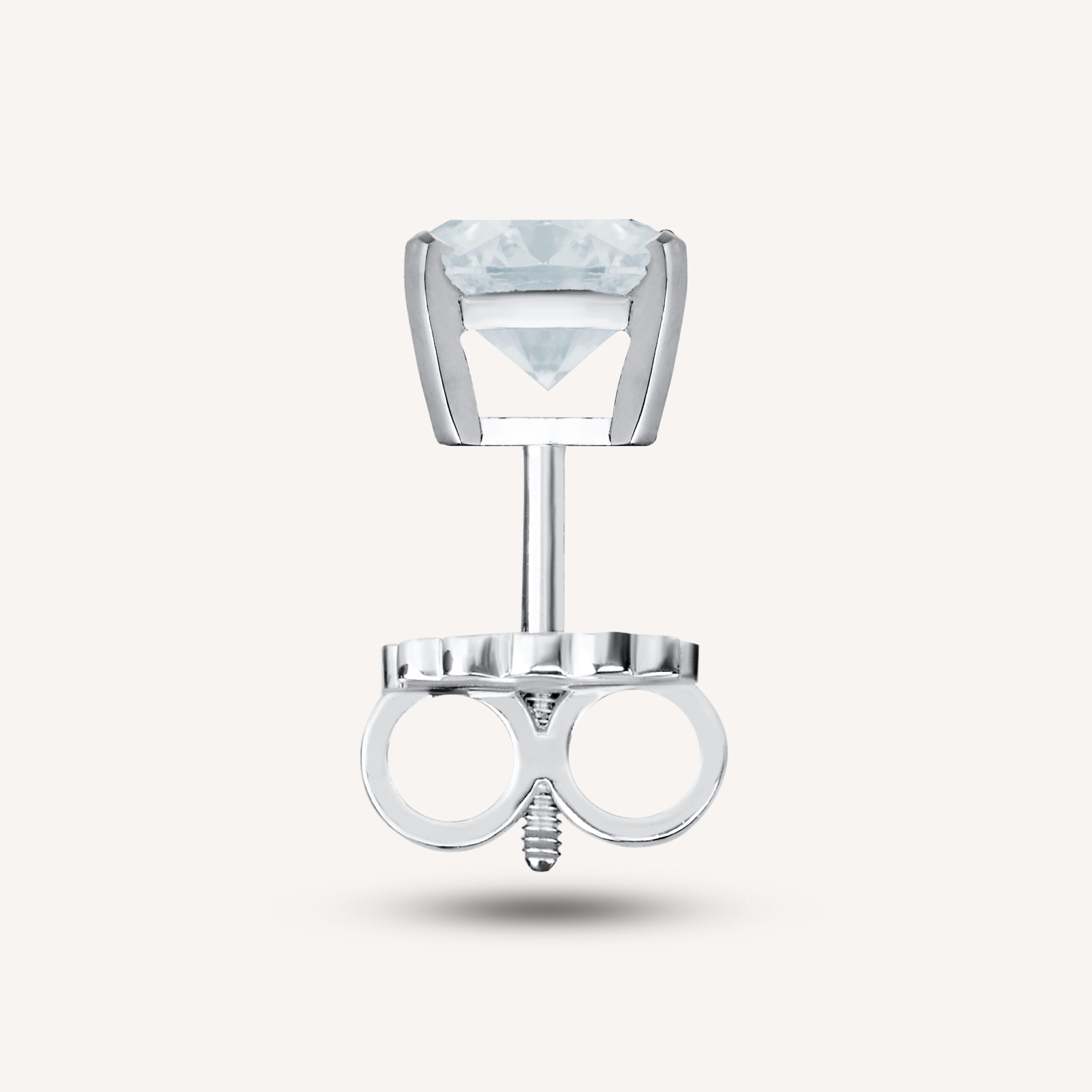 Сережки по 1ct