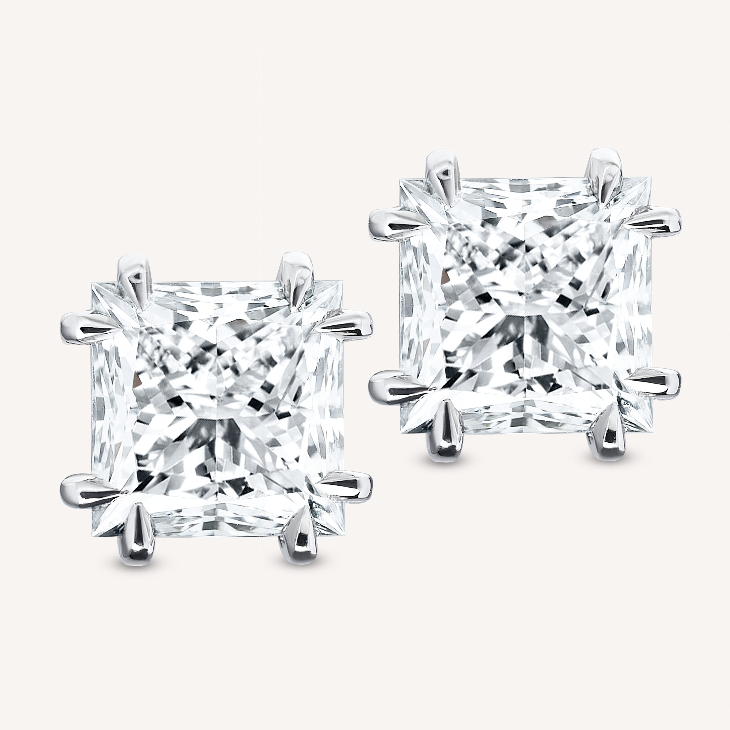 Princess Diamond Stud Earring