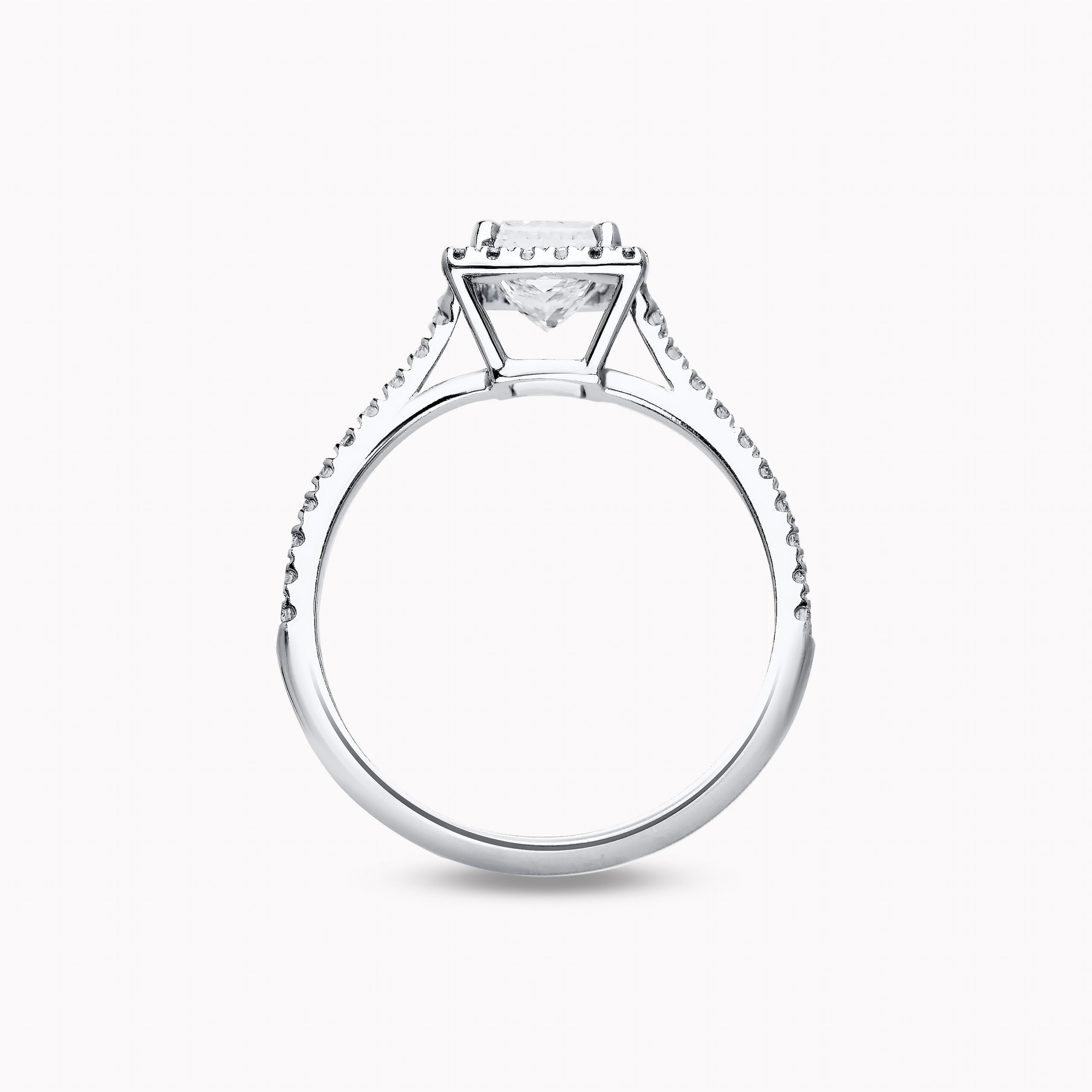 Каблучка з Діамантом Принцеса